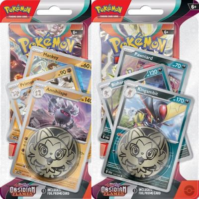 Pokémon - Scarlet &amp; Violet- Obsidian Flame - Premium Blister Booster Set - EN