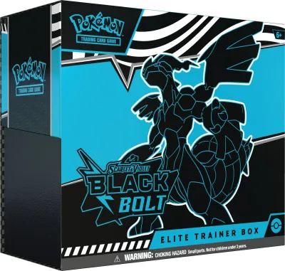 Pokémon - Scarlet and Violet - SV10.5 Black Bolt - Elite Trainer Box - DE
