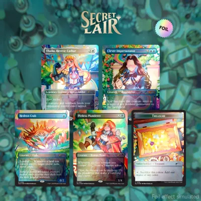 Magic: Secret Lair - Pick ‘em &amp; Stick ‘em - Foil Edition - EN