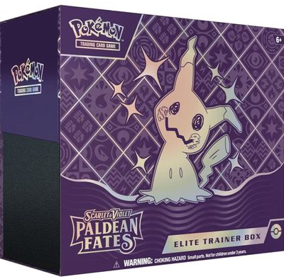 Pokémon - Scarlet & Violet - Paldean Fates - Top Trainer Box - DE Pokémon - Scarlet & Violet - Paldean Fates - Top Trainer Box - DE