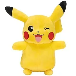 Pokemon - Plush figure - Pikachu Smile winking (standing) - 30cm
