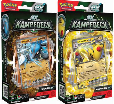 Pokémon - ex Battle Decks - Lucario/Ampharos - FR