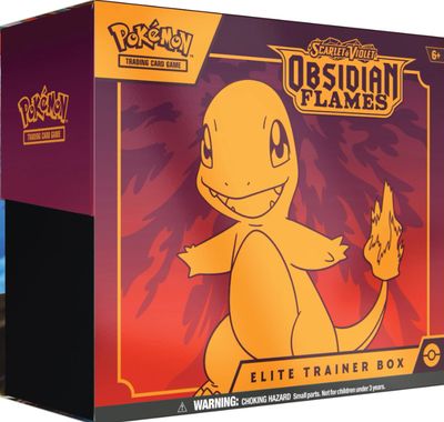 Pokémon - Scarlet &amp; Violet - Obsidian Flames - Elite Trainer Box - DE