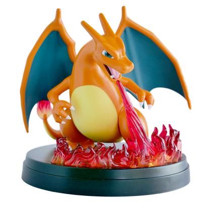 Pokémon- Charizard EX - Super Premium Collection - Card Display Figure