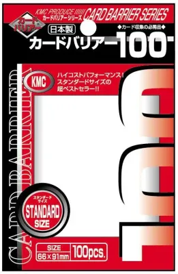 KMC - Standard Size - Card Barrier Sleeves (100)