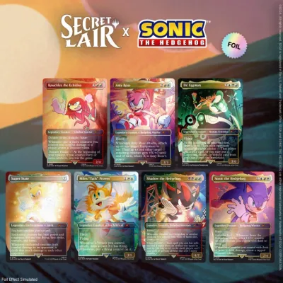 Magic: Secret Lair - Sonic: Friends &amp; Foes - FOIL - EN