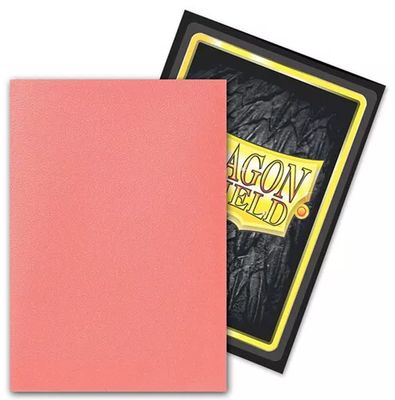Dragon Shield - DUAL MATTE Standard Sleeves - Peach