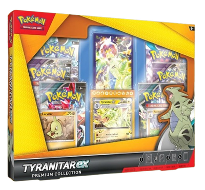 Pokémon – Scarlet &amp; Violet – Premium Collection – Tyranitar ex – EN