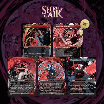 Magic: Secret Lair - vroooOOOMMMMMM! Raised Foil Edition - EN
