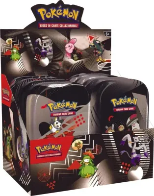 Pokémon - Karmesin und Purpur - SV10.5 Black Bolt und White Flare  - Unima Mini Tins Set - IT