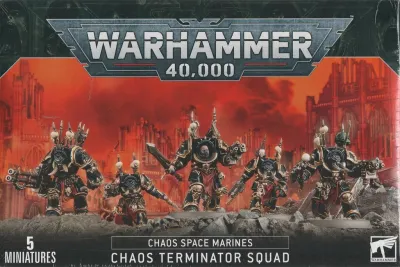 Warhammer 40.000 - Chaos Space Marines: Terminators Squad Warhammer 40.000 - Chaos Space Marines: Terminators Squad