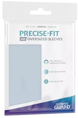 Ultimate Guard - Precise-Fit Sleeves Oversized Transparent (40)