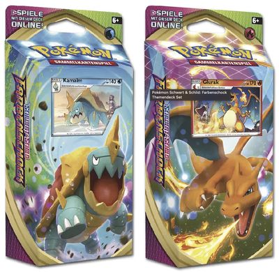 Pokémon - Sword and Shield - Vivid Voltage - Drednaw and Charizard  Theme Deck - DE