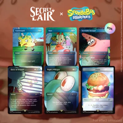 Magic: Secret Lair - SpongeBob SquarePants - Internet Sensation - Foil Edition - EN
