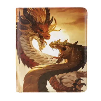 Dragon Shield - Zipster  + 18-Pocket - Wood Snake