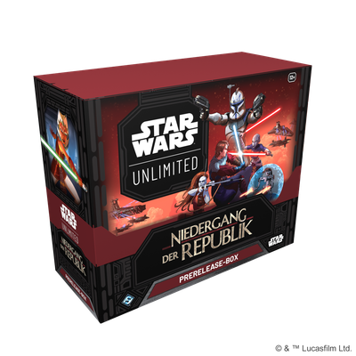 FFG - Star Wars: Unlimited - Twilight of the Republic - Prerelease Box - DE