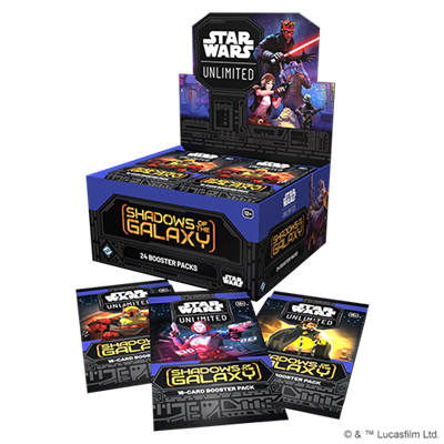 FFG - Star Wars: Unlimited - Shadows of the Galaxy - Booster Display - EN