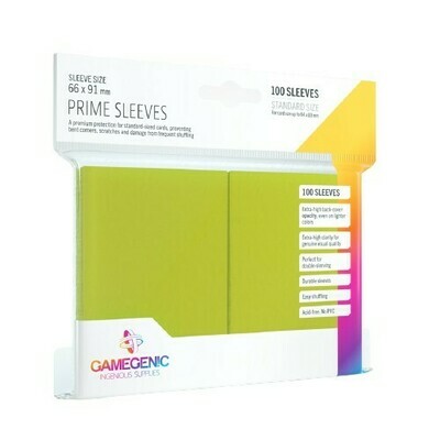 Gamegenic - Prime Sleeves - Lime