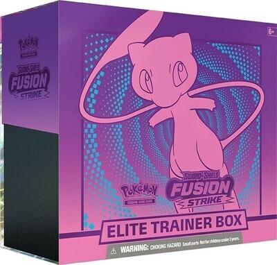 Pokémon - Sword and Shield: Fusion Strike - Elite Trainer Box - EN