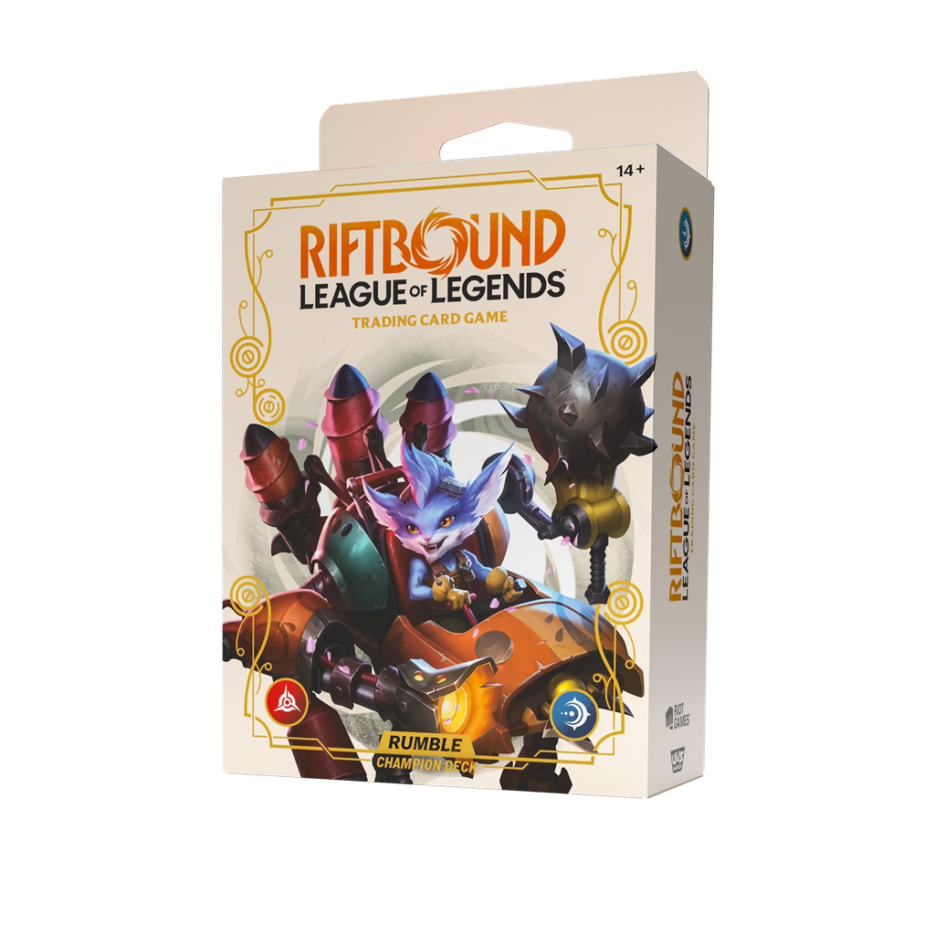 Riftbound: League of Legends TCG - Spiritforged Champion Deck - Rumble - EN