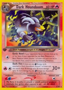 Dark Houndoom (NDE 7) - PSA 9 - EN