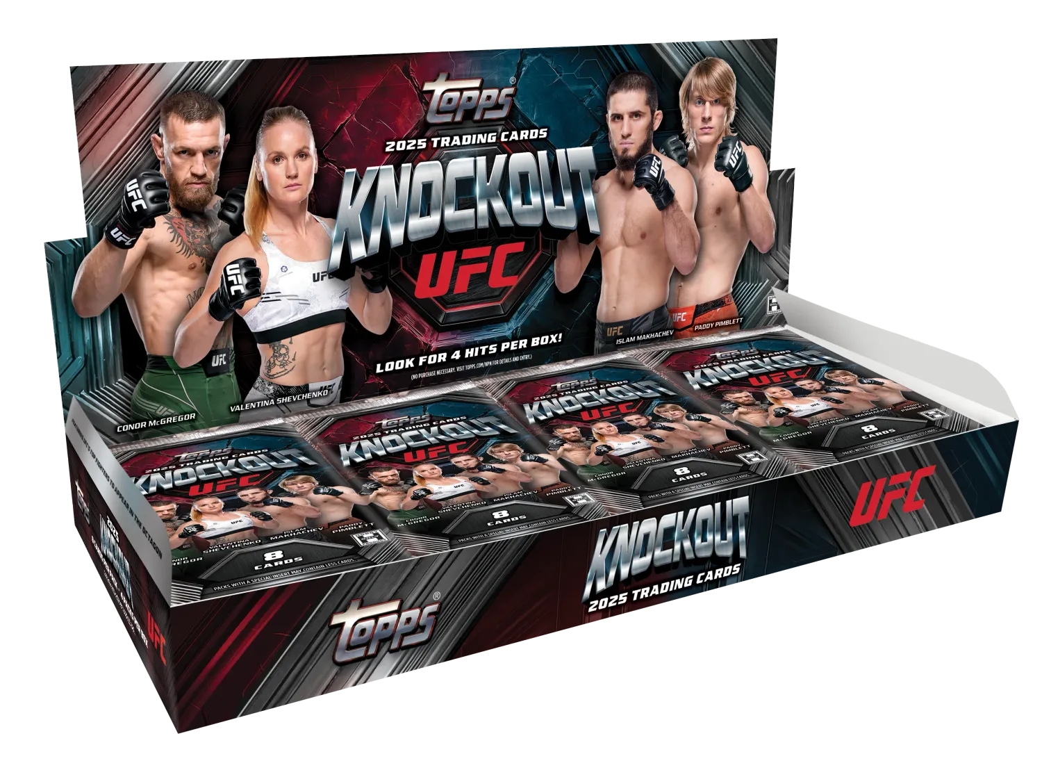 Topps - Knockout UFC 2025 - Hobby Box - EN