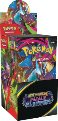 Pokémon - Mega Evolution - Phantasmal Flames ME02 - Booster Display (18er) - DE
