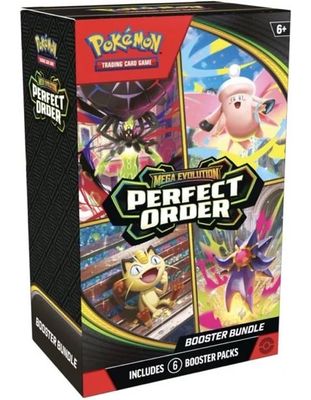 Pokémon - Mega Evolution - Perfect Order ME03 - Booster Bundle - DE