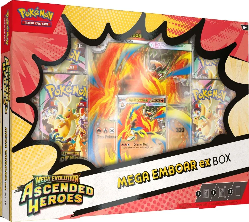 Pokémon - Mega Evolution - Ascended Heroes ME2.5 - Mega Emboar - ex Box - DE