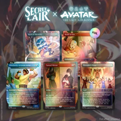 Magic: Secret Lair - Avatar: The Last Airbender - The Ember Island Players FOIL EDITION - EN