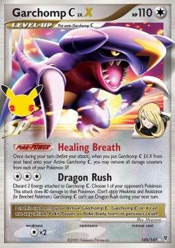 Garchomp C LV X (CEL SV 145) - Near Mint - EN