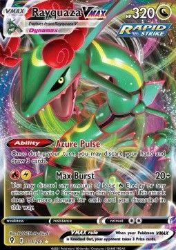 Rayquaza V Max (EVS 111) - Near Mint - EN