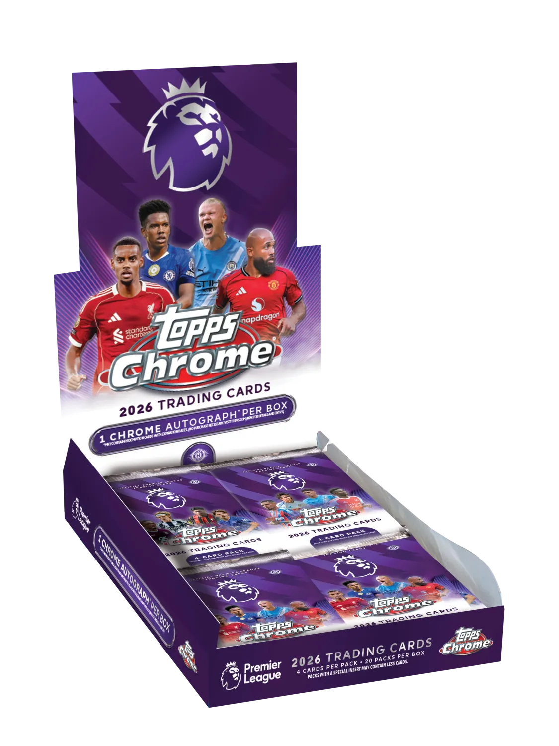 Topps Chrome - Premier League 2026 - Hobby Box