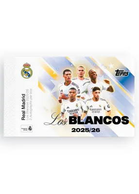Topps - Los Blancos Real Madrid 2025/26 - Hobby Box