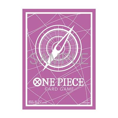 One Piece - Official Sleeves Vol.13 - One Piece Card Game Logo Purple