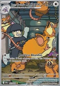 Team Rocket's Raticate (DRI 202) - Near Mint - EN