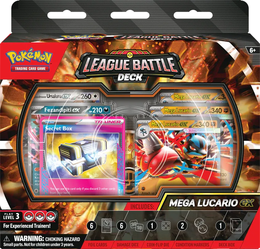 Pokémon - Mega Lucario ex - League Battle Deck - DE
