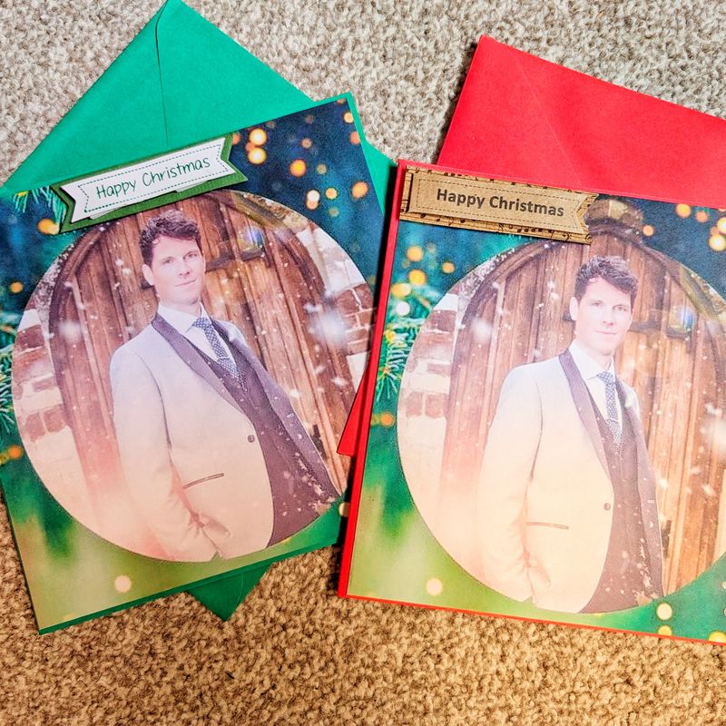 Mike&#39;s Merry Christmas Greetings Card 2024
