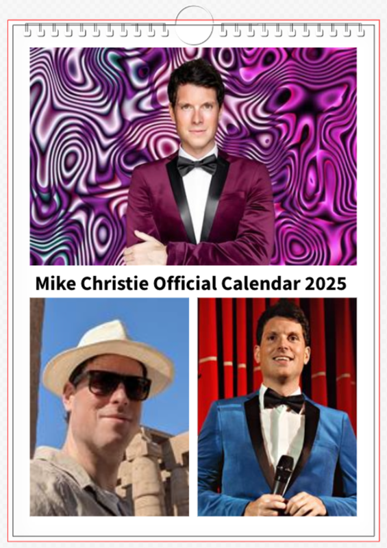 Official 2025 Calendar (Personally Signed)