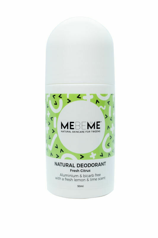 MEBEME Natural Deodorant Fresh Citrus 50ml MEBEME Natural Deodorant Fresh Citrus 50ml