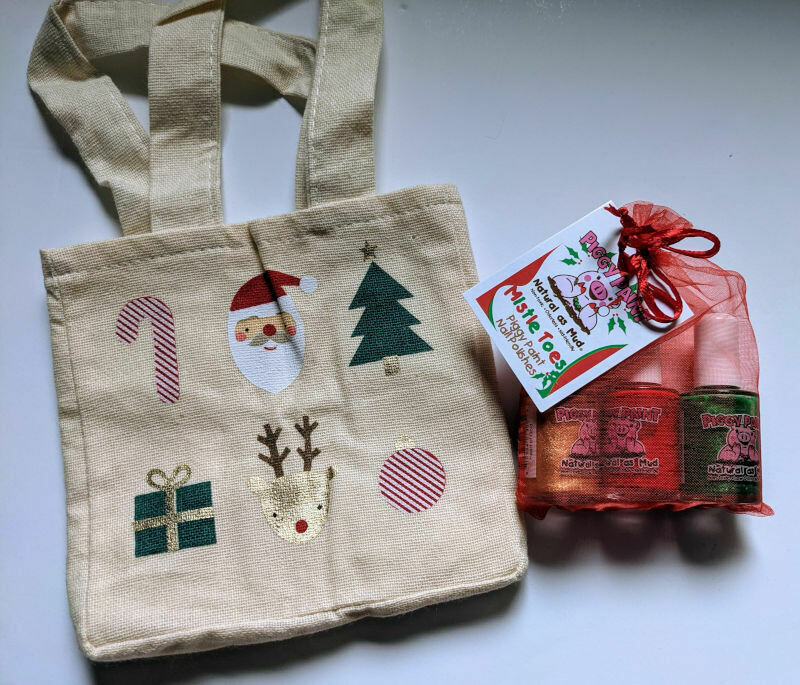 Christmas Gift Bag - Mistle Toes Christmas Gift Bag - Mistle Toes