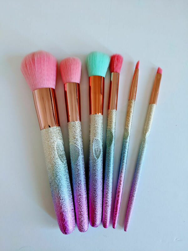 Makeup Brush Set Rainbow Makeup Brush Set Rainbow