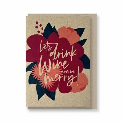 Let's drink and be merry! - Christmas Gift Card