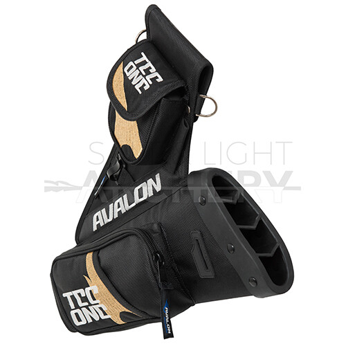 Avalon Tec One Target Quiver, Color: Black Gold