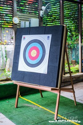 Archery 9-cube Target Board (20cm thickness)