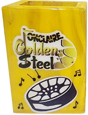 Fonclaire Golden Steel Pencil Box