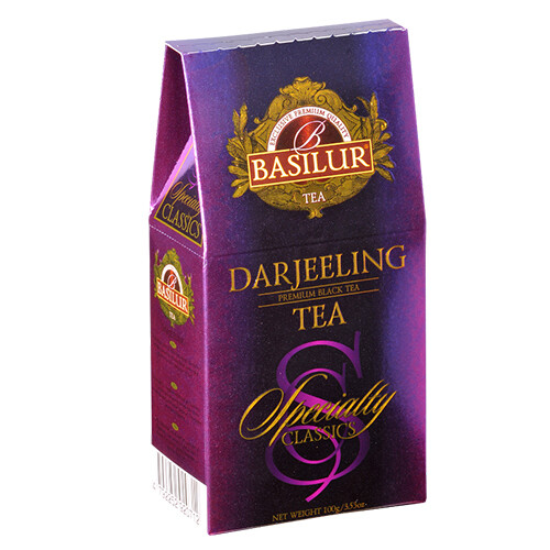 Чай черный Basilur Избранная классика Дарджилинг картон 100 г