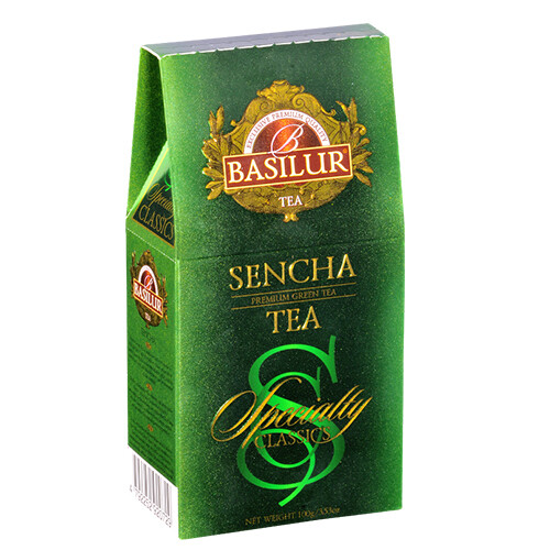 Чай зелений Basilur Обрана класика Сенча картон 100г