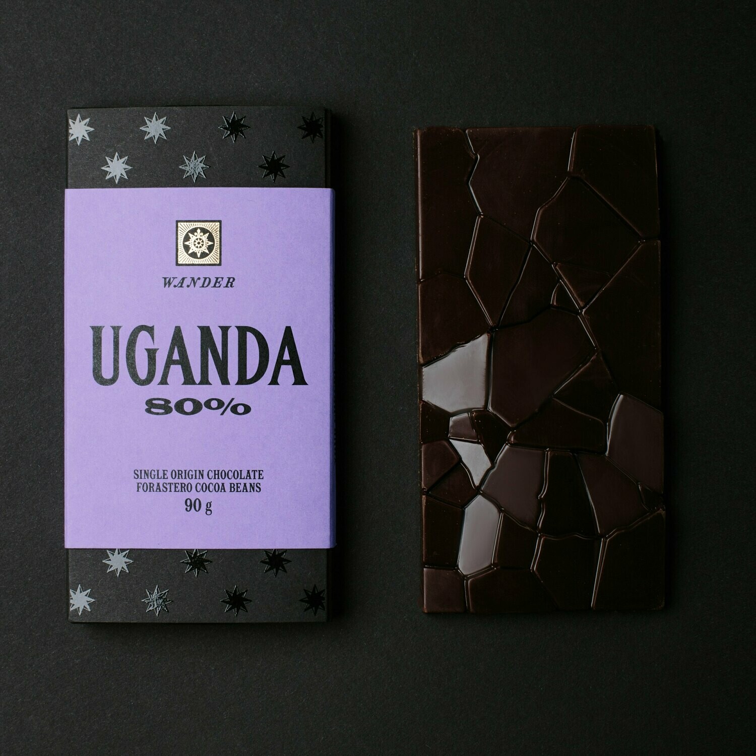 ​Шоколад чорний UGANDA 80 % Wander™