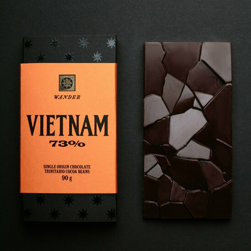 VIETNAM black chocolate 73% Wander™
